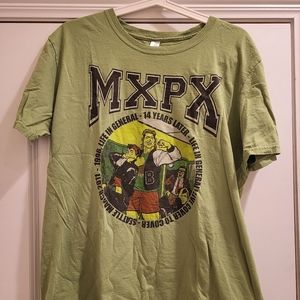MXPX Life in General 14 years later band t shirt Left Coast Punk skate punk